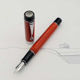 Jinhao 金豪 钢笔 世纪100系列 青金石箭夹 0.5mm 单支装