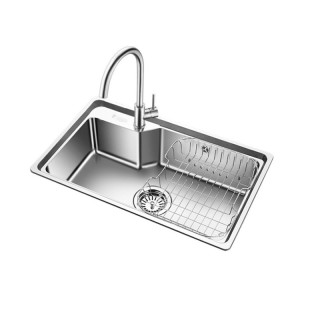 oulin 欧琳 左将军系列 olwg72450 ol-cfx001 不锈钢水槽龙头套餐