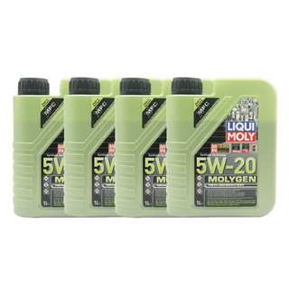 LIQUI MOLY 力魔 魔法基因系列 5W-20 SN 全合成机油 1L*4