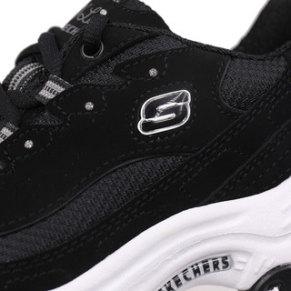 SKECHERS 斯凯奇 D'Lites 女子休闲运动鞋 11930/BLK 黑色/白色 38.5