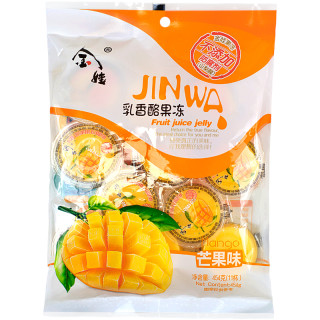 金娃乳香酪果冻芒果味454g