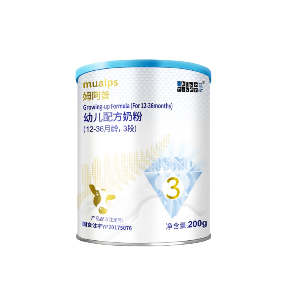BLUE RIVER 蓝河 姆阿普系列 幼儿奶粉 国行版 3段 200g