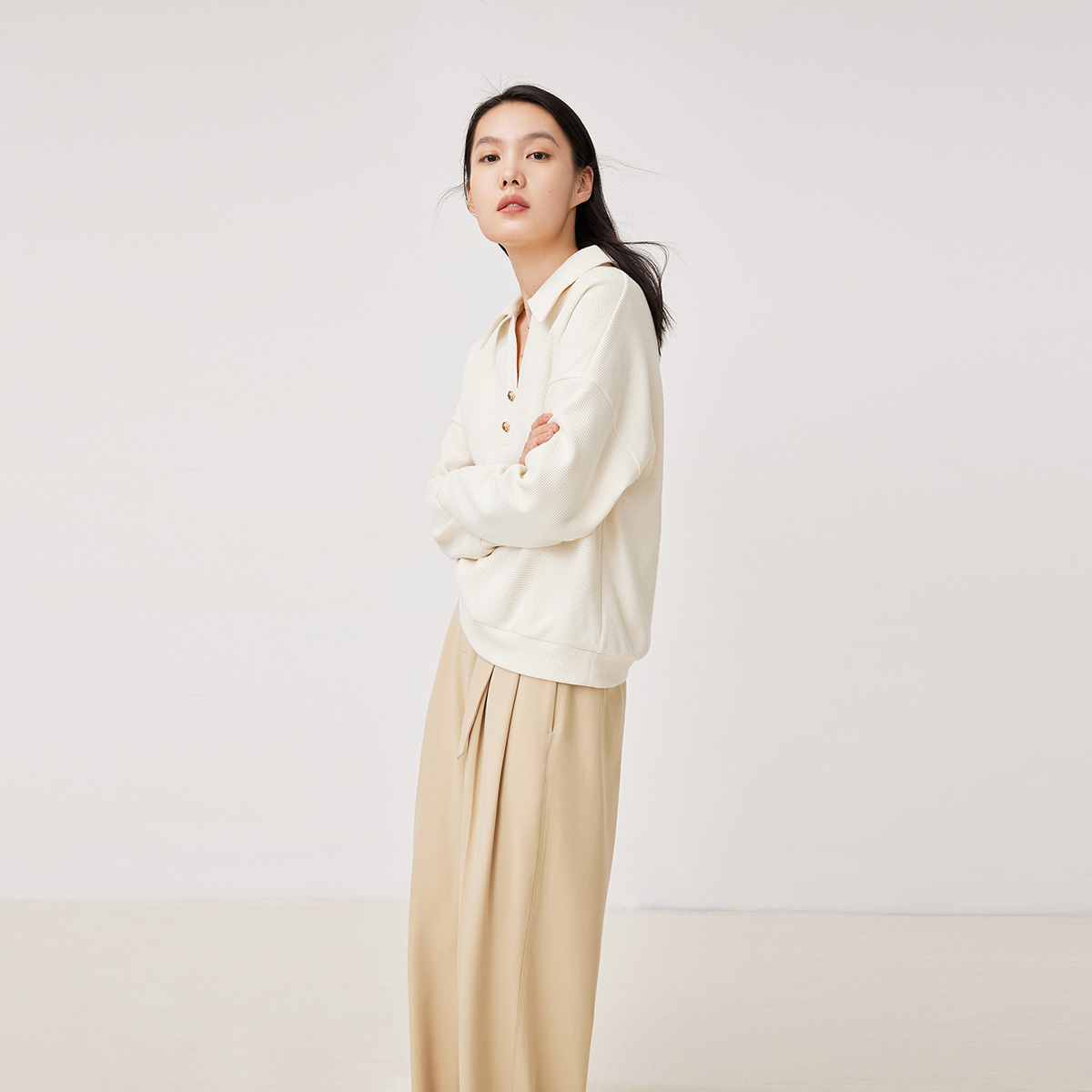 丽丽 LILY 121419VW909703  女士宽松卫衣