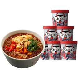 食族人冲泡即食鸭血粉丝汤3桶