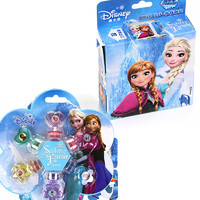 Disney 迪士尼 HDYZ 儿童可爱印章 冰雪奇缘 花朵款 单个装+卷贴 冰雪奇缘2 200张+指甲贴 冰雪奇缘 5张