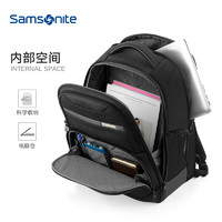 Samsonite 新秀丽 双肩包商务休闲15.6寸电脑包大容量双肩背包男女