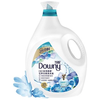 Downy 当妮 花萃云柔系列 2合1洁净柔顺洗衣液 3.7kg 淡雅罗兰