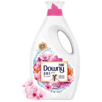 Downy 当妮 花萃云柔系列 2合1洁净柔顺洗衣液 1.9kg*3瓶+700g 淡粉樱花