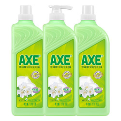 AXE 斧头 牌（AXE）花茶护肤洗洁精1.18kg*3瓶家庭装 茉莉茶香轻松祛油