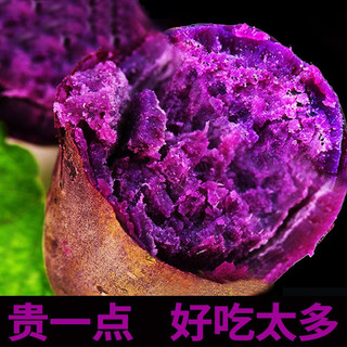 联承 山东农家现挖紫薯5斤装香甜软糯新鲜蔬菜 轻食 健康轻食