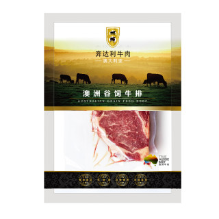 奔达利牛肉 澳洲谷饲牛排 200g