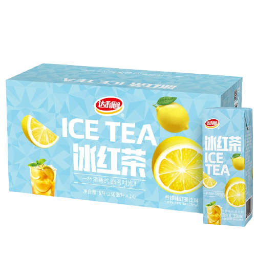 达利园 冰红茶 柠檬味 250ml*24盒
