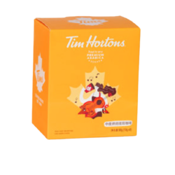 Tim Hortons Tims挂耳咖啡精品手冲黑咖啡挂耳式现磨咖啡粉进口豆 10gx10片/盒
