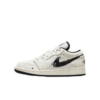 AIR JORDAN 正代系列 Air Jordan1 Low Se (gs) 大童休闲运动鞋 DH3295-100 白色 37.5