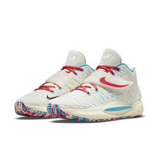 NIKE 耐克 Kd14 Ep 中性篮球鞋 CZ0170-700 米白/蓝 44.5