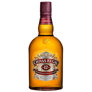 CHIVAS 芝华士 Regal）名企严选 芝华士12年威士忌 原瓶进口洋酒 1000mL1瓶一瓶一码