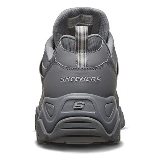 SKECHERS 斯凯奇 D'LITES 男子休闲运动鞋 666094/GRAY 炭灰色 46