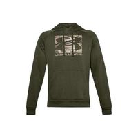 UNDER ARMOUR 安德玛 Rival Camo 男子运动卫衣 1357939-390 绿色 XXXL