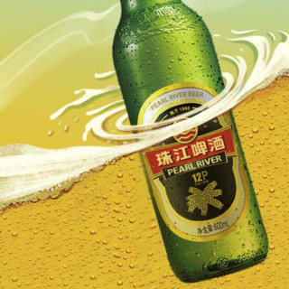 PEARL RIVER 珠江啤酒 经典老珠江啤酒 600ml*12瓶