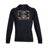 UNDER ARMOUR 安德玛 Rival Camo 男子运动卫衣 1357939-001 黑色 XXXL