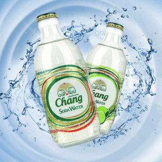 Chang 象牌 苏打气泡水 青柠味 325ml*24瓶