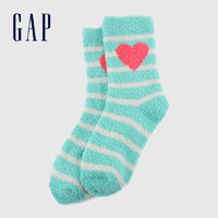 Gap 盖璞 女童可爱卡通珊瑚绒中筒袜652490 秋季新款童装洋气女宝宝袜子