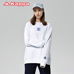 Kappa 卡帕 艺术家联名套头衫情侣男女运动卫衣圆领外套