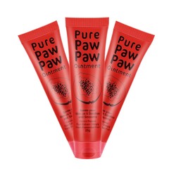 Pure Paw Paw pure paw paw澳洲番木瓜膏润唇膏保湿补水滋润止痒婴儿霜25g×3支，反卡后