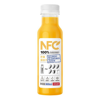 NONGFU SPRING 农夫山泉 NFC 果汁组合装 2口味 300ml*12瓶（橙汁300ml*6瓶+芒果混合汁300ml*6瓶）