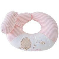 L-LIANG 良良 11701021004 孕妇护腰哺乳枕 竹碳U形款 点降红