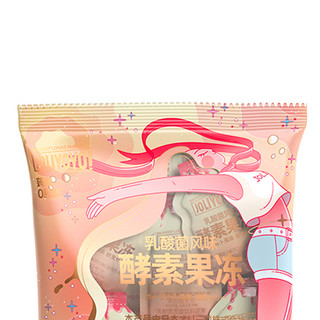 JOLIYOYO 酵素果冻 乳酸菌风味 120g