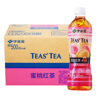 ITOEN 伊藤园 蜜桃红茶 果味茶饮料 500ml*15瓶