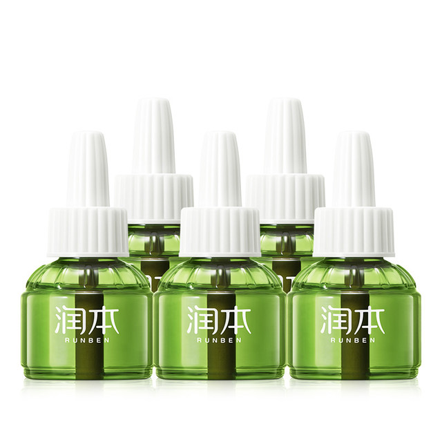 润本 电热蚊香液 经典绿瓶款3液一器