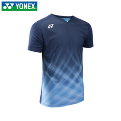 YONEX 尤尼克斯 男士短袖t恤大赛系列透气速干羽毛球服健身运动服