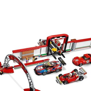 LEGO 乐高 Speed超级赛车系列 75889 法拉利终极体验中心