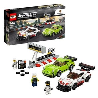 LEGO 乐高 Speed超级赛车系列 75888 保时捷 911 RSR和保时捷 911 Turbo 3.0