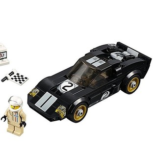 LEGO 乐高 Speed超级赛车系列 75881 2016福特 GT与1966福特 GT