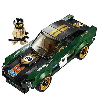 LEGO 乐高 Speed超级赛车系列 75884 1968款福特野马