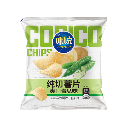 百亿补贴：copico 可比克 纯切薯片 爽口青瓜味