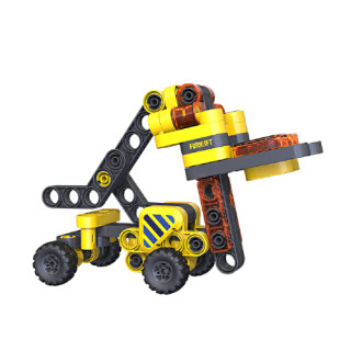 bloks 布鲁可积木 科技互动系列 61124 运载叉车叠高高