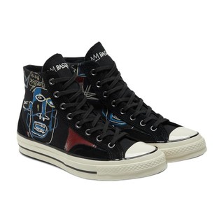 CONVERSE 匡威 CHUCK 70系列 Chuck Taylor All Star Basquiat联名款 中性运动帆布鞋 172585C 黑/棕 39