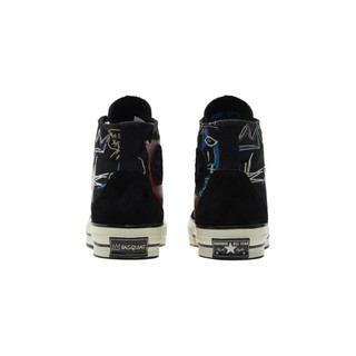 CONVERSE 匡威 CHUCK 70系列 Chuck Taylor All Star Basquiat联名款 中性运动帆布鞋 172585C 黑/棕 39