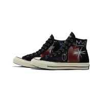 CONVERSE 匡威 CHUCK 70系列 Chuck Taylor All Star Basquiat联名款 中性运动帆布鞋 172585C 黑/棕 42.5