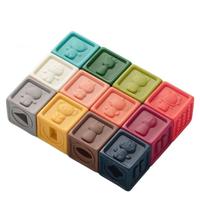 mloong 曼龙 六面启蒙软胶积木 12颗粒装