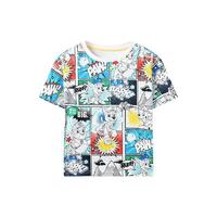 Paw Patrol 汪汪队立大功 212PS124 男童短袖T恤 漫画白 130cm