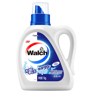 Walch 威露士 有氧洗系列 有氧倍净洗衣液 1kg 清露水香