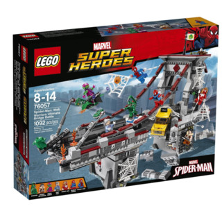 LEGO 乐高 Marvel漫威超级英雄系列 76057 蜘蛛侠大桥之战