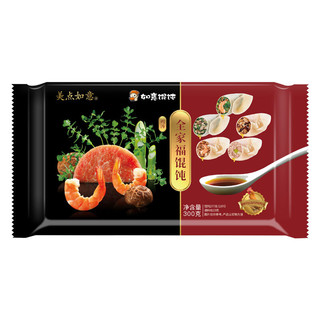 美点如意 全家福馄饨 300g*2袋（20只 ）