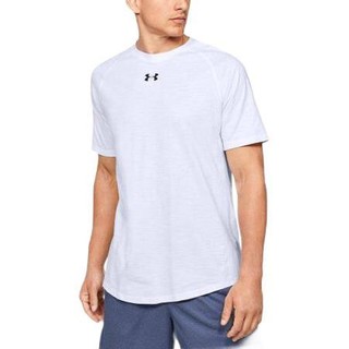 UNDER ARMOUR 安德玛 Charged Cotton 男子运动T恤 1351570-100 白色 L