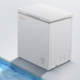 PLUS会员：Midea 美的 100升冷藏冷冻转换一级能效冷柜BD/BC-100KMD(E)